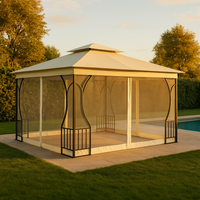 Tonnelle Crème avec moustiquaire – Confort protégé, de jour comme de nuit