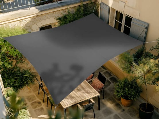 Voile d'ombrage rectangulaire
