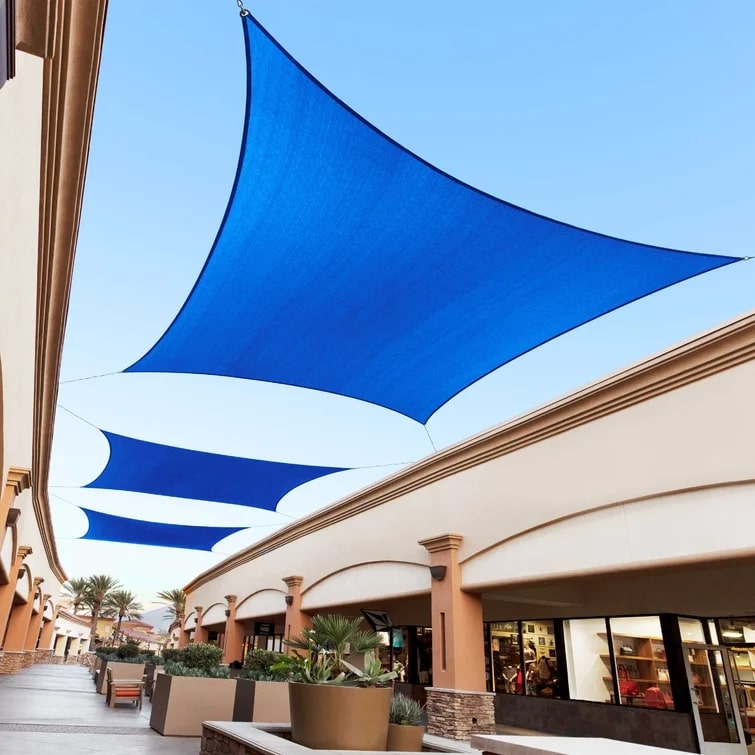 Voiles PEHD Bleues