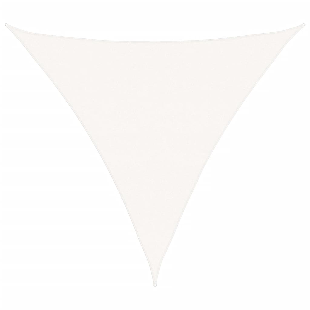 Voile D'ombrage Triangulaire Pehd Blanc