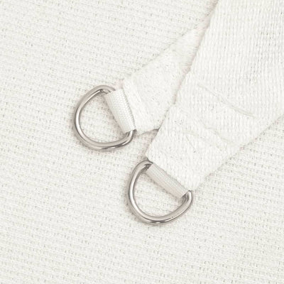 Voile D'ombrage Pehd Triangulaire Blanc