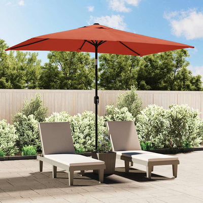 Parasol D'extérieur Avec Mât En Métal 300X200 Cm