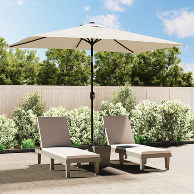 Parasol D'extérieur Avec Mât En Métal 300X200 Cm