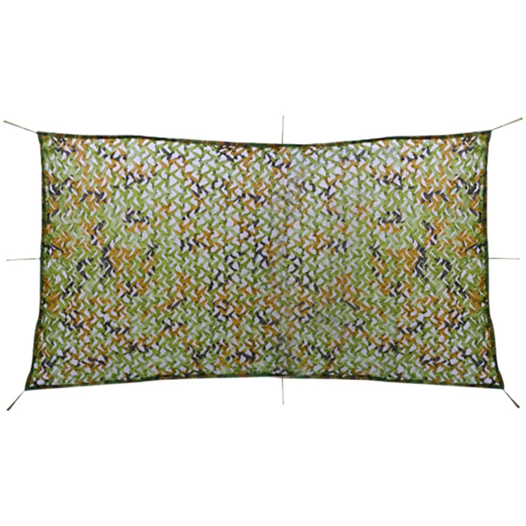 Filet De Camouflage Avec Sac De Rangement 3X7 M