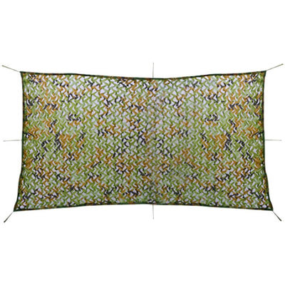Filet De Camouflage Avec Sac De Rangement 3X7 M