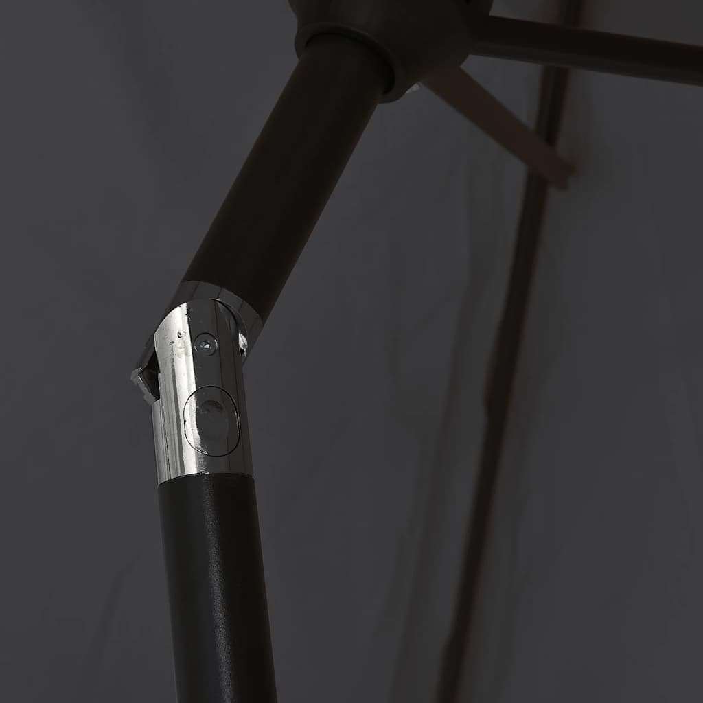Parasol D'extérieur Avec Mât En Métal 300X200 Cm