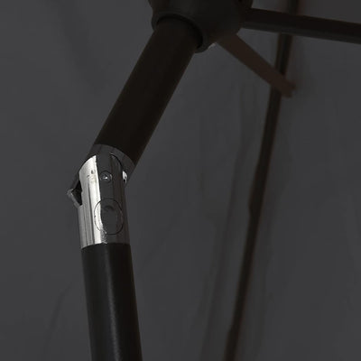 Parasol D'extérieur Avec Mât En Métal 300X200 Cm