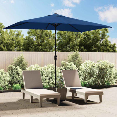 Parasol D'extérieur Avec Mât En Métal 300X200 Cm