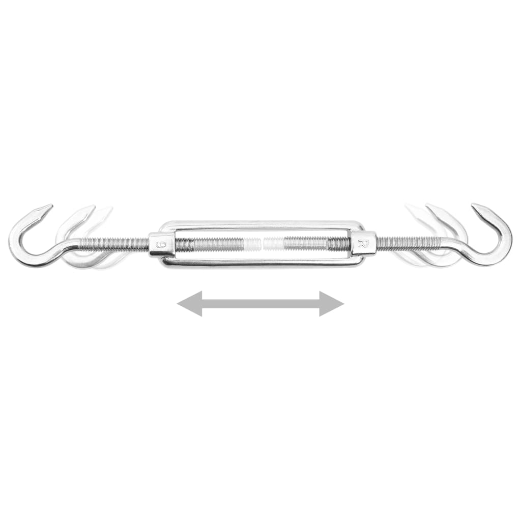 Jeu D'accessoires De Voile D'ombrage 9 Pcs Acier Inoxydable