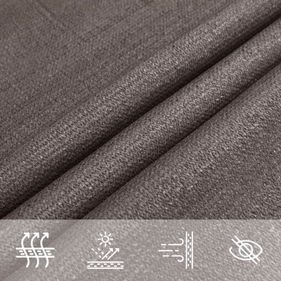 Voile D'ombrage 160 G/M² 4,5X4,5 M Pehd Anthracite