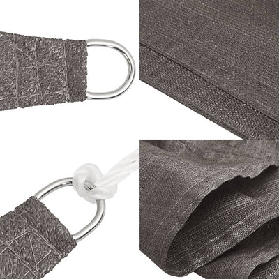 Voile D'ombrage 160 G/M² 4,5X4,5 M Pehd Anthracite