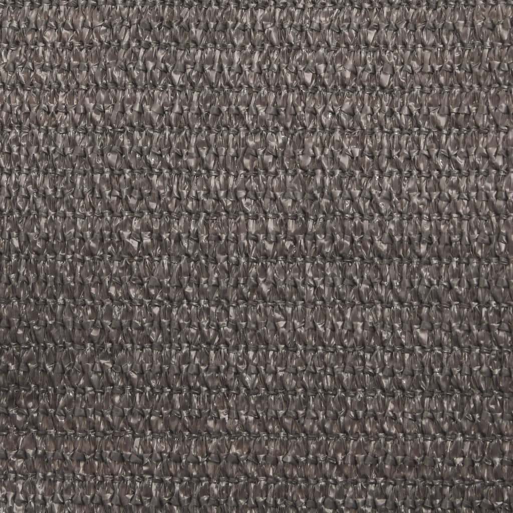 Voile D'ombrage 160 G/M² 4,5X4,5 M Pehd Anthracite