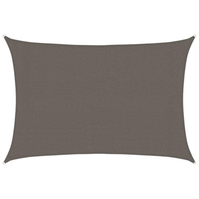 Voile D'ombrage 160 G/M² 3X4,5 M Pehd Anthracite