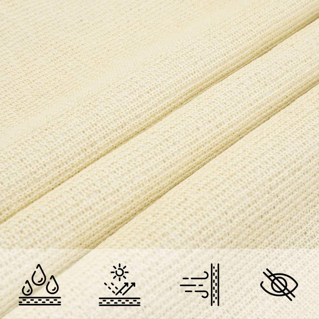 Voile D'ombrage 160 G/M² Pehd Crème