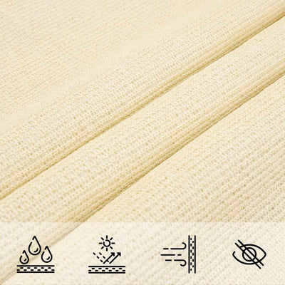 Voile D'ombrage 160 G/M² Pehd Crème