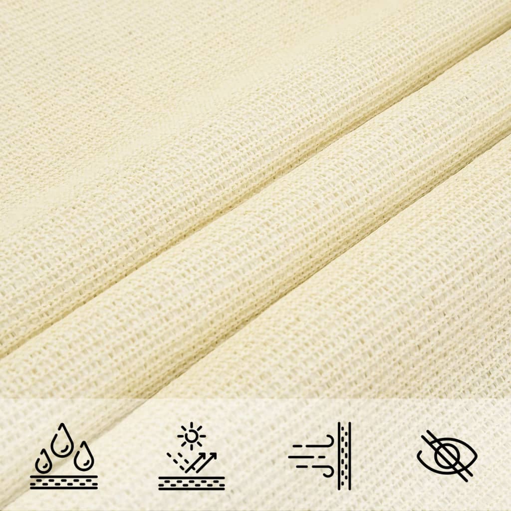 Voile D'ombrage 160 G/M² Pehd Crème