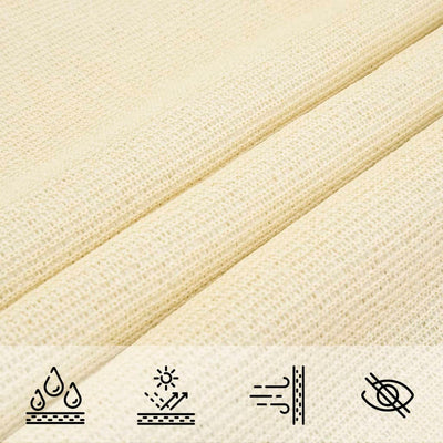 Voile D'ombrage 160 G/M² Pehd Crème