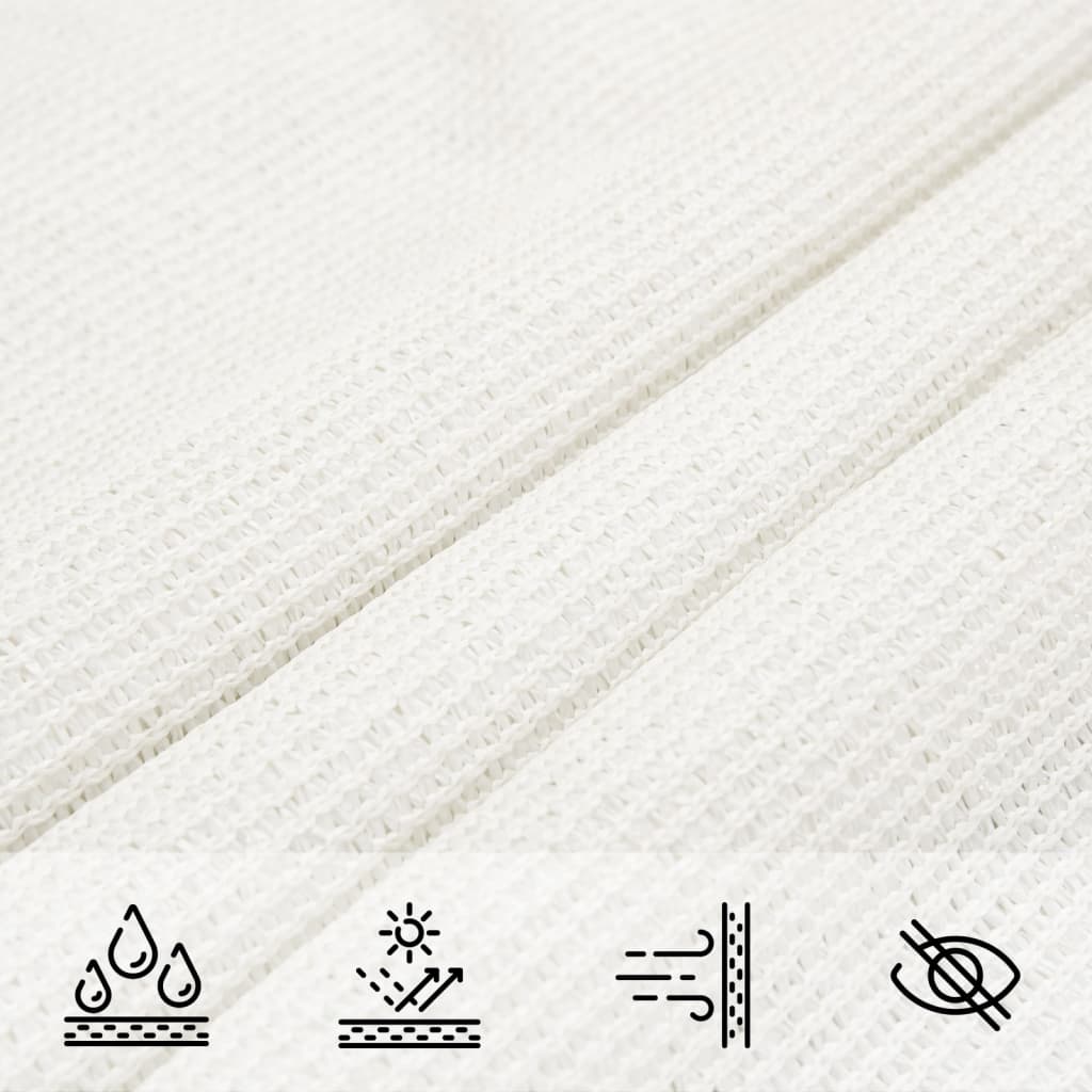Voile D'ombrage 160 G/M² Pehd Blanc