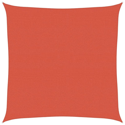 Voile D'ombrage 160 G/M² Carré Terre Cuite 4,5X4,5 M Pehd Couleur Terre Cuite