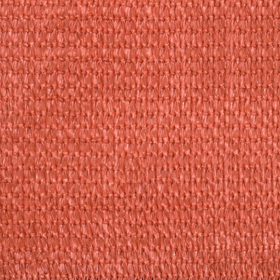 Voile D'ombrage 160 G/M² Carré Terre Cuite 4,5X4,5 M Pehd Couleur Terre Cuite