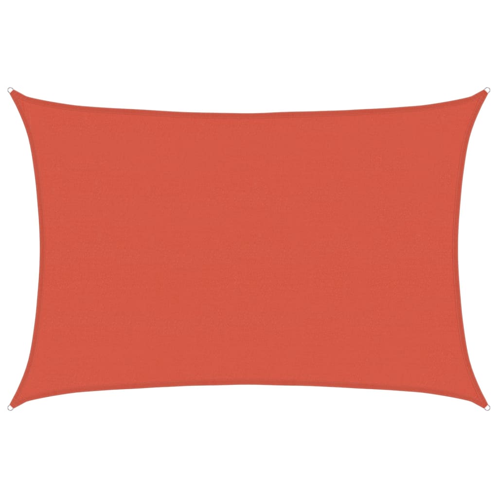 Voile D'ombrage 160 G/M² Terre Cuite Pehd Couleur Terre Cuite