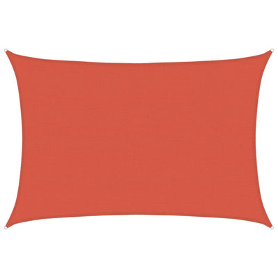 Voile D'ombrage 160 G/M² Terre Cuite Pehd Couleur Terre Cuite