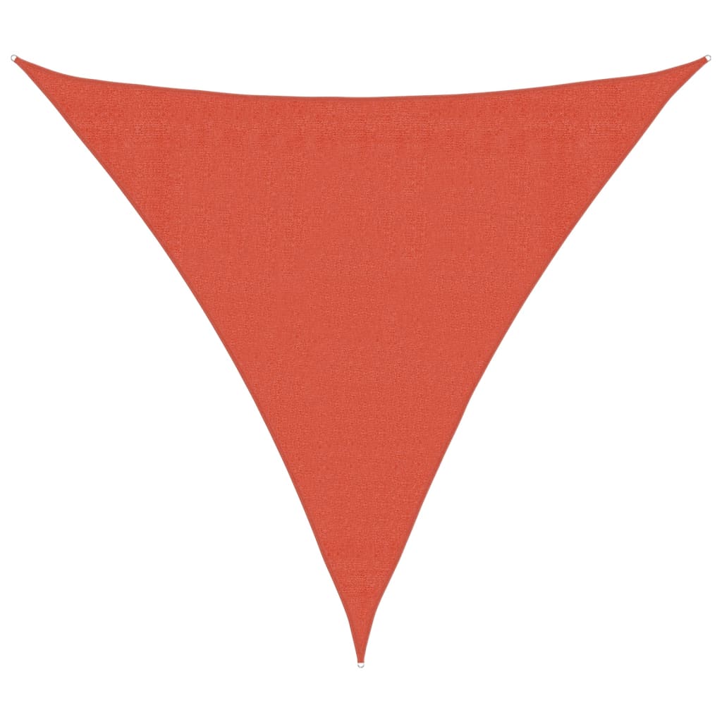 Voile D'ombrage 160 G/M² Terre Cuite Pehd Couleur Terre Cuite