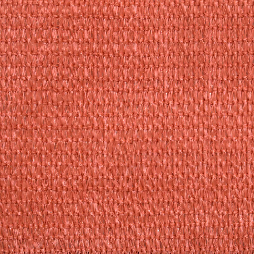 Voile D'ombrage 160 G/M² Terre Cuite Pehd Couleur Terre Cuite