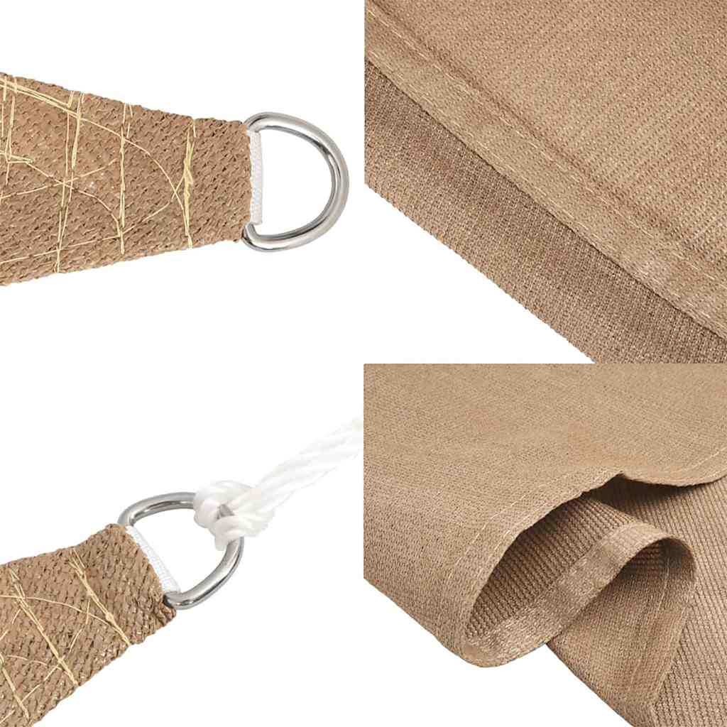 Voile D'ombrage 160 G/M² Pehd Taupe