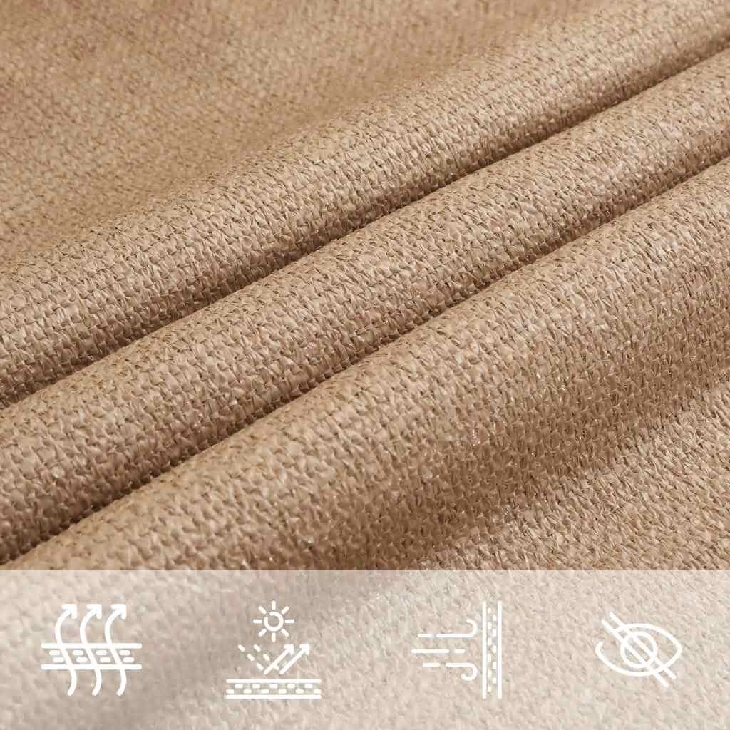 Voile D'ombrage 160 G/M² Pehd Taupe