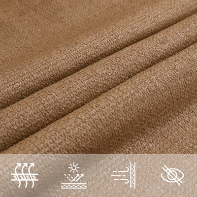 Voile D'ombrage 160 G/M² 4X4X5,8 M Pehd Taupe