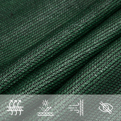 Voile D'ombrage 160 G/M² Pehd Vert Foncé
