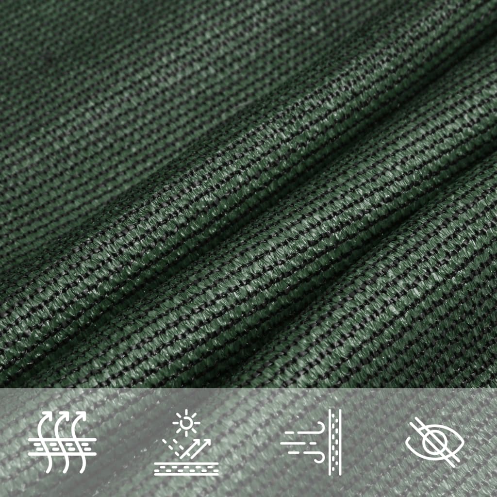 Voile D'ombrage 160 G/M² Pehd Vert Foncé