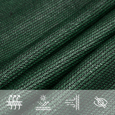 Voile D'ombrage 160 G/M² Pehd Vert Foncé