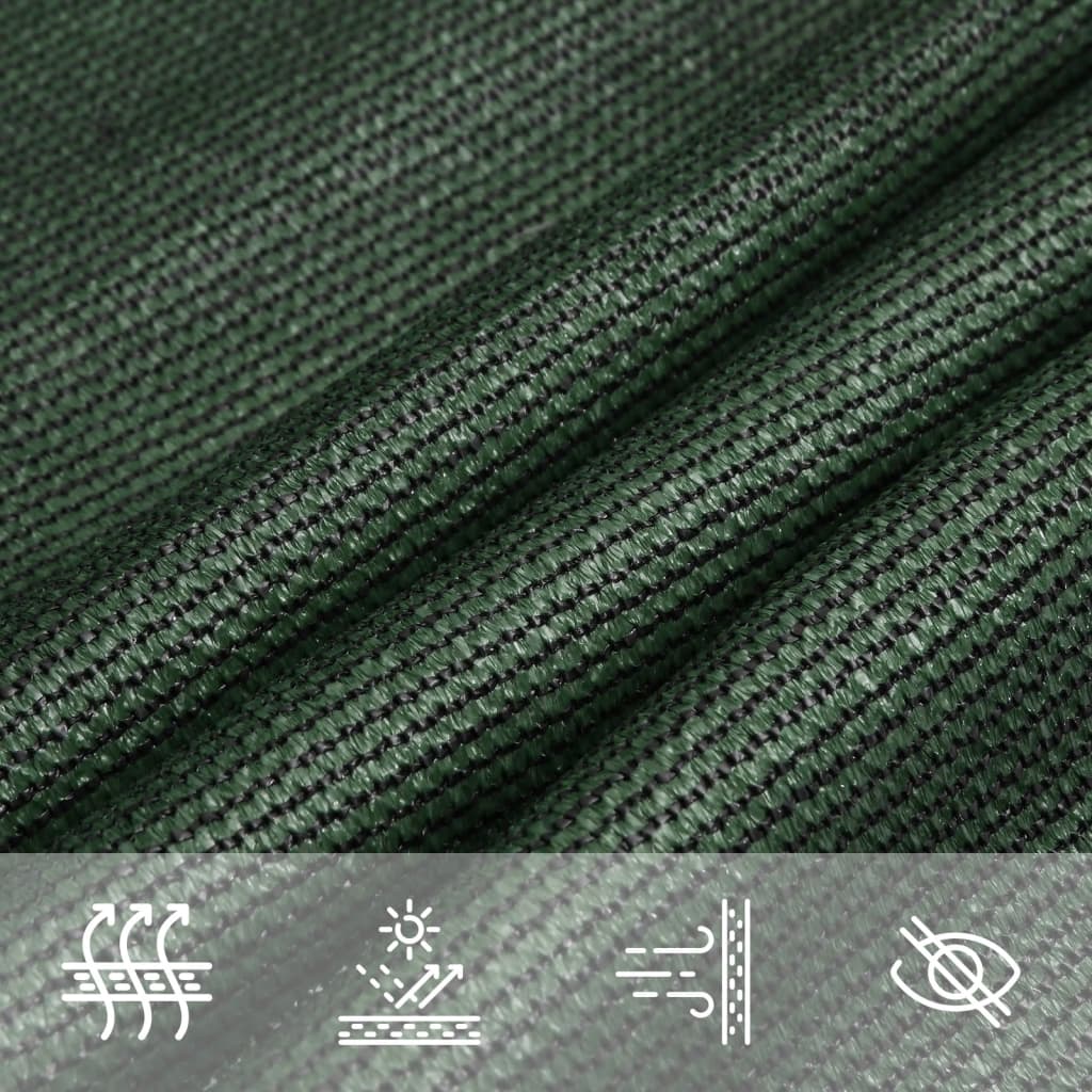 Voile D'ombrage 160 G/M² Pehd Vert Foncé