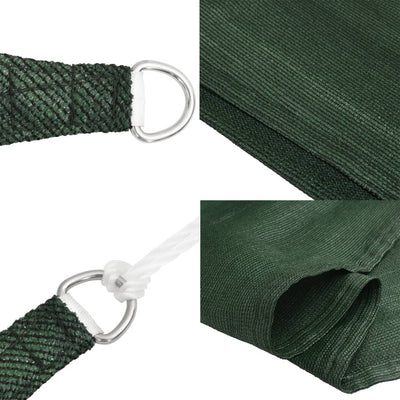 Voile D'ombrage 160 G/M² Pehd Vert Foncé