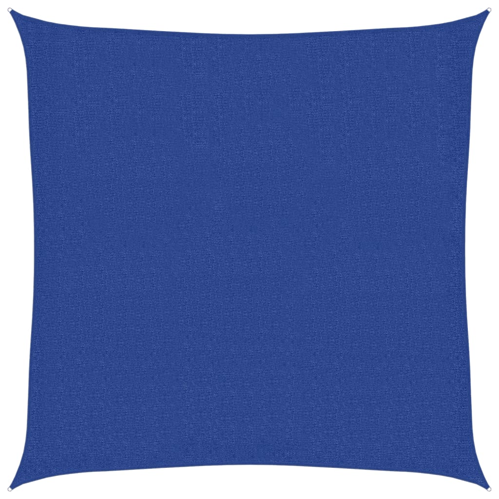 Voile D'ombrage 160 G/M² Carré 3,6X3,6 M Pehd Bleu