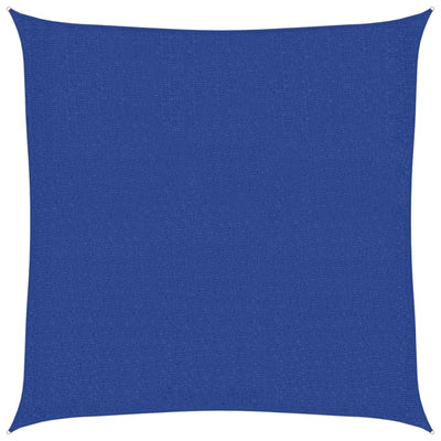 Voile D'ombrage 160 G/M² Carré 3,6X3,6 M Pehd Bleu