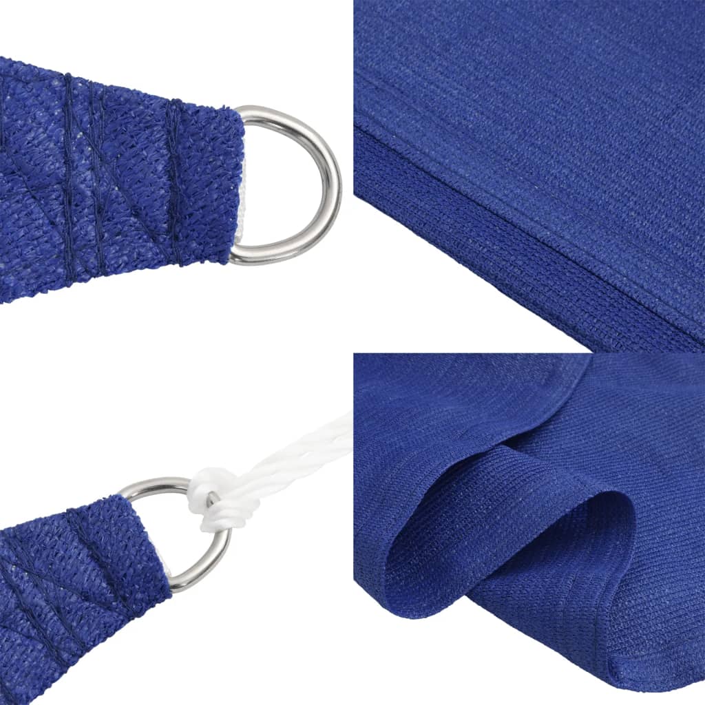 Voile D'ombrage 160 G/M² Carré 3,6X3,6 M Pehd Bleu