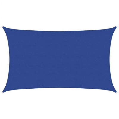 Voile D'ombrage 160 G/M² Rectangulaire Pehd Bleu