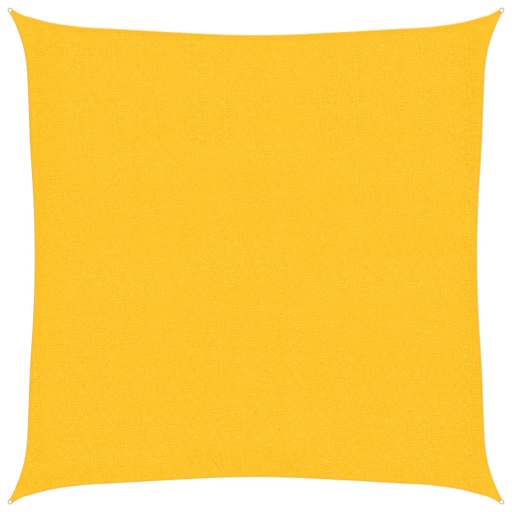 Voile D'ombrage 160 G/M² 3,6X3,6 M Pehd Jaune