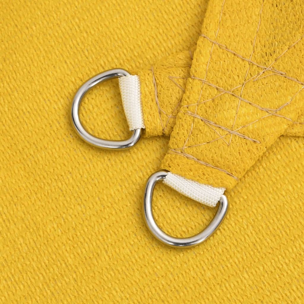 Voile D'ombrage 160 G/M² 3,6X3,6 M Pehd Jaune