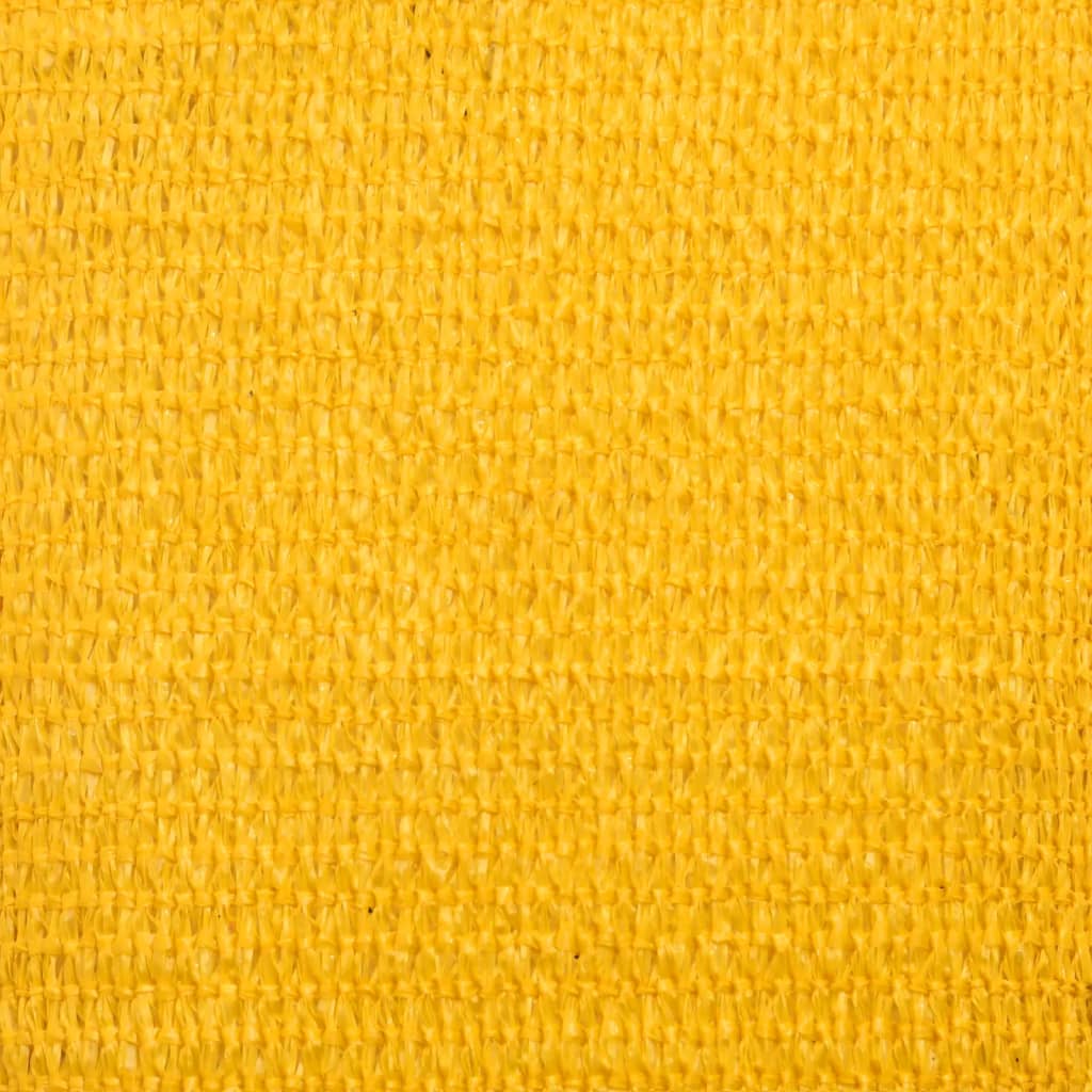 Voile D'ombrage 160 G/M² 3,6X3,6 M Pehd Jaune