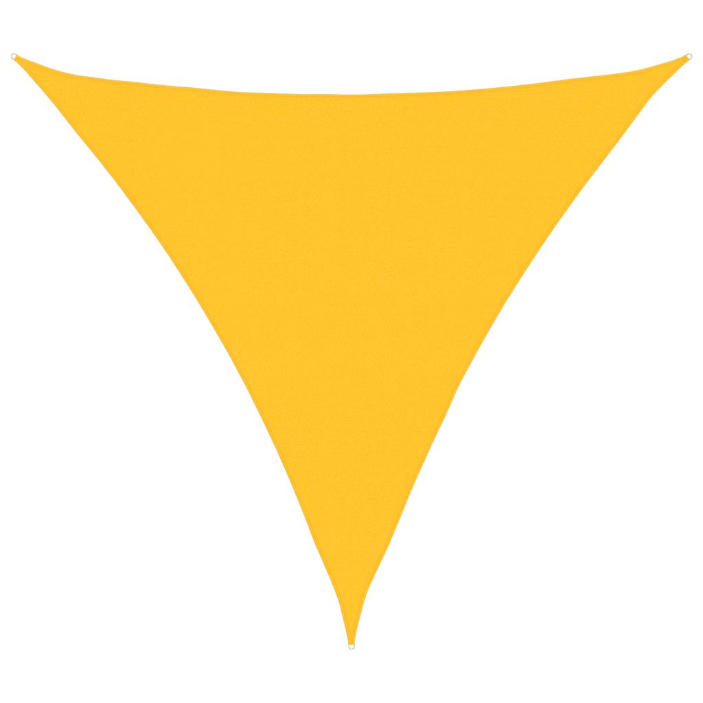 Voile D'ombrage 160 G/M² Triangulaire Pehd Jaune