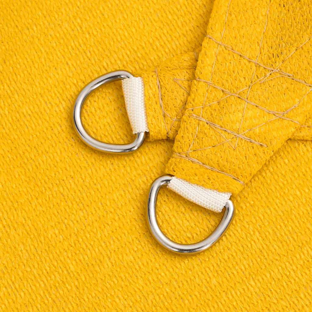 Voile D'ombrage 160 G/M² Triangulaire Pehd Jaune