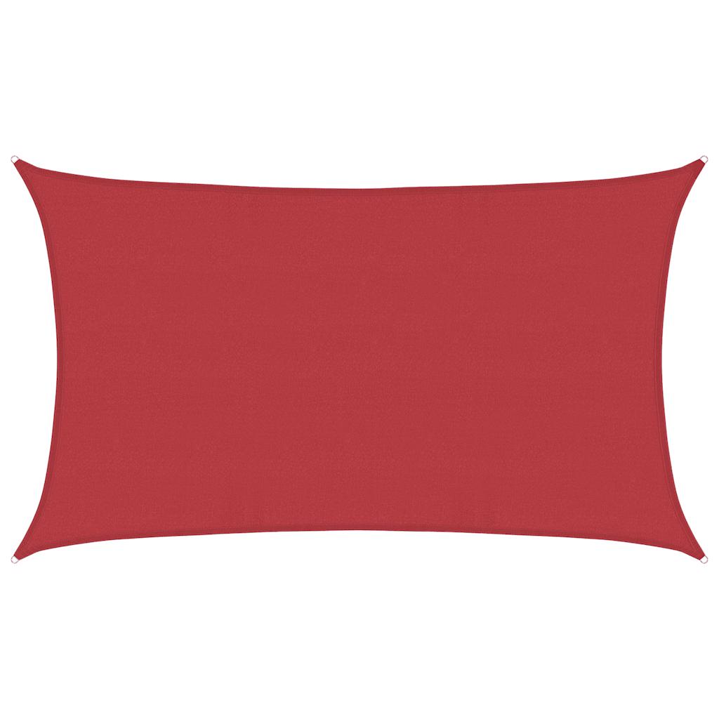 Voile D'ombrage 160 G/M² Pehd Rouge