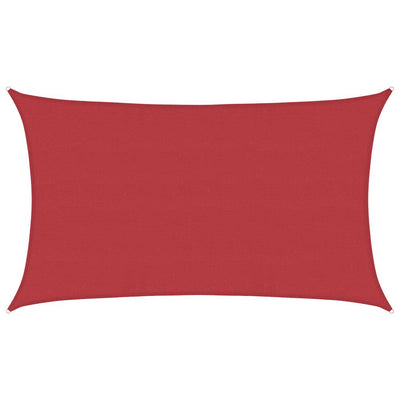 Voile D'ombrage 160 G/M² Pehd Rouge