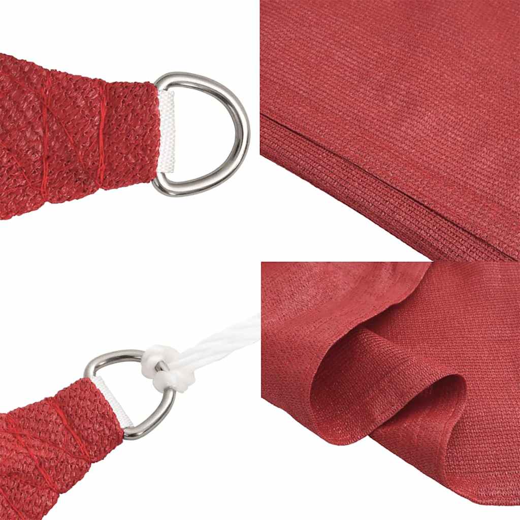 Voile D'ombrage 160 G/M² Pehd Rouge