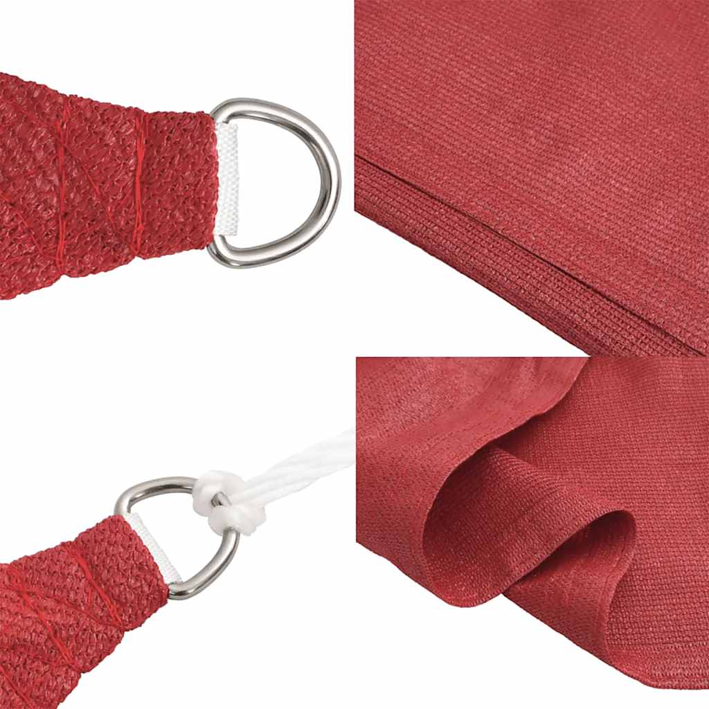 Voile D'ombrage 160 G/M² Pehd Rouge