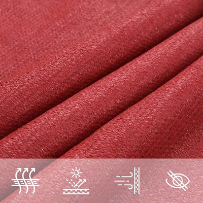 Voile D'ombrage 160 G/M² Pehd Rouge